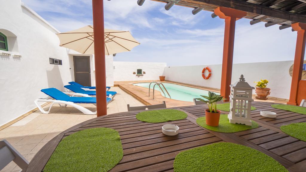 Villa With Amazing Views, Jacuzzi And Private Pool San Bartolomé Exterior foto